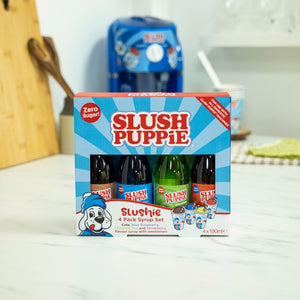 SLUSH PUPPiE ZERO zuckerfreier Slush Sirup Starter Set im 4er Set