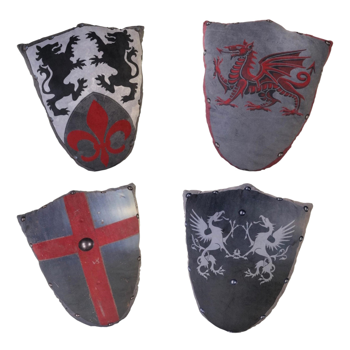 Pillowfight Warriors Mittelalter Drachen Schild Kissenschlacht Kissen