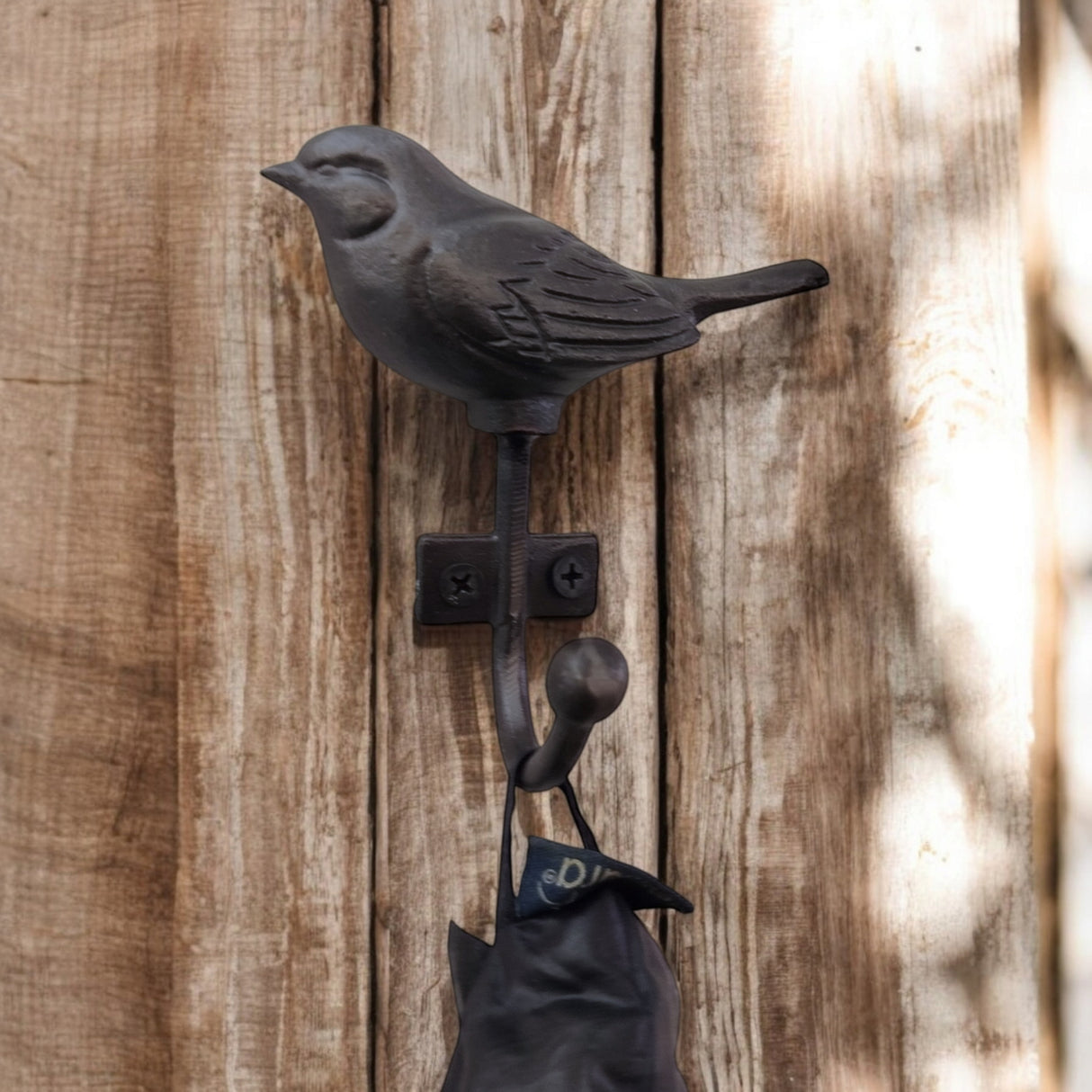 Vogel Wandhaken aus Metall