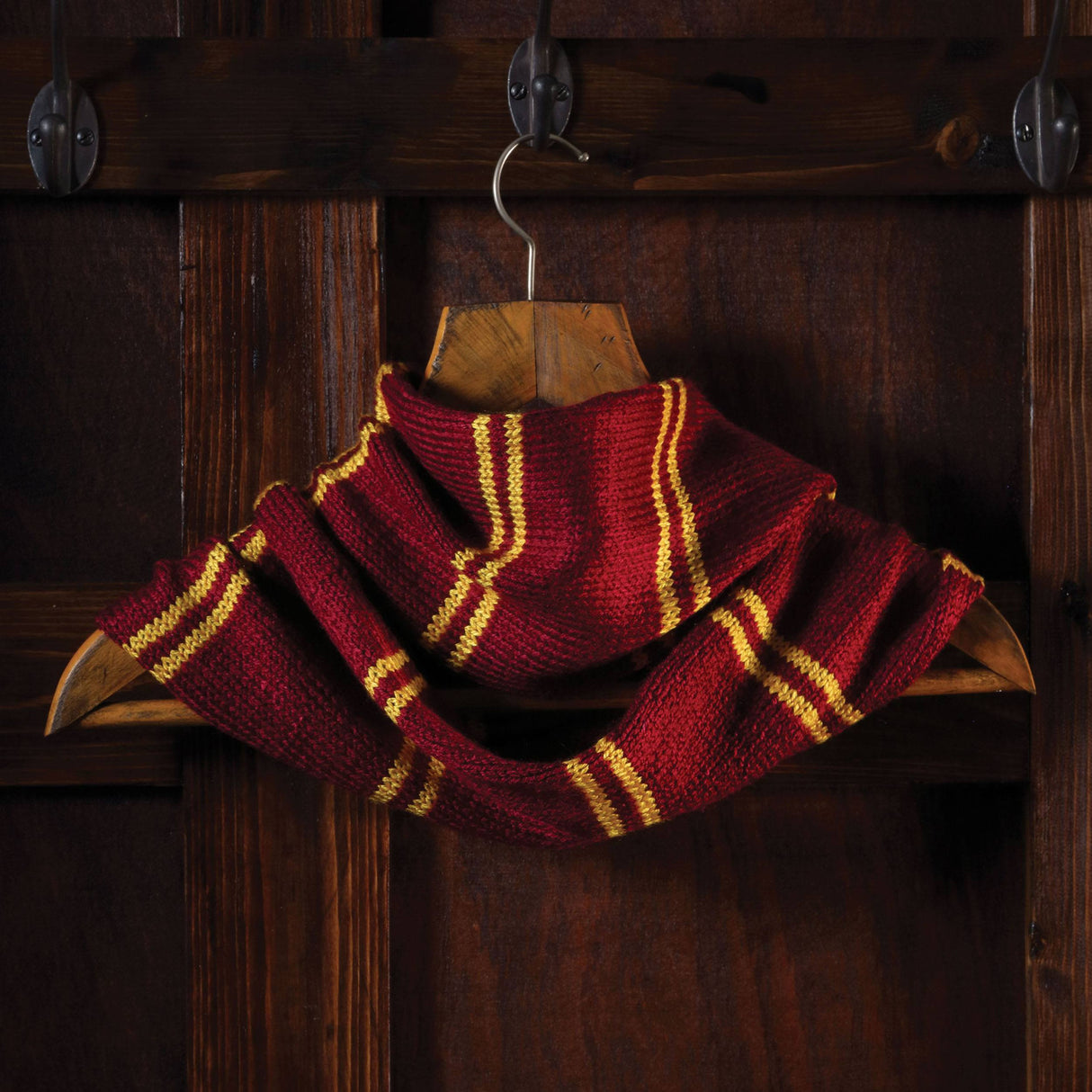 Harry Potter Hogwarts Gryffindor Loop Schal Strickset für Erwachsene