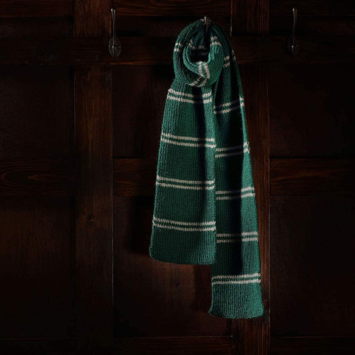 Harry Potter Hogwarts Slytherin Schal Strickset