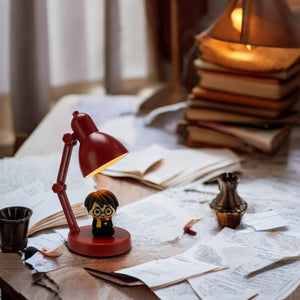 Mini Harry Potter Hogwarts Schreibtischlampe mit abnehmbarer Figur