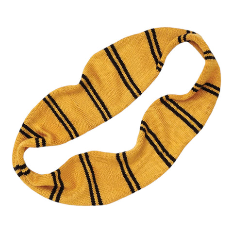 Harry Potter Hogwarts Hufflepuff Loop Schal Strickset für Erwachsene