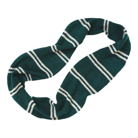 Harry Potter Hogwarts Slytherin Loop Schal Strickset für Erwachsene