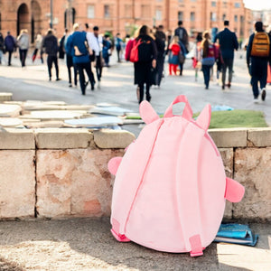 Einhorn Kuschel-Rucksack für Mädchen - Unicorn Kinderrucksack