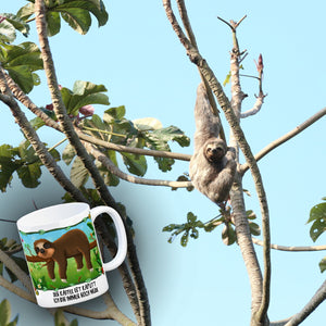 Der Kaffee ist kaputt… Faultier Kaffeebecher