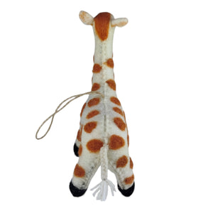 woolimals Giraffe Gisela Anhänger aus Wolle