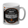 Ihr denkt ich wäre nett, bis ihr mich beim Basketball erlebt habt Kaffeebecher