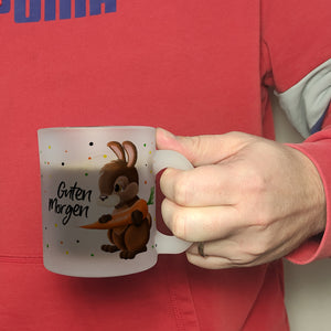 Guten Morgen Hase Kaffeebecher