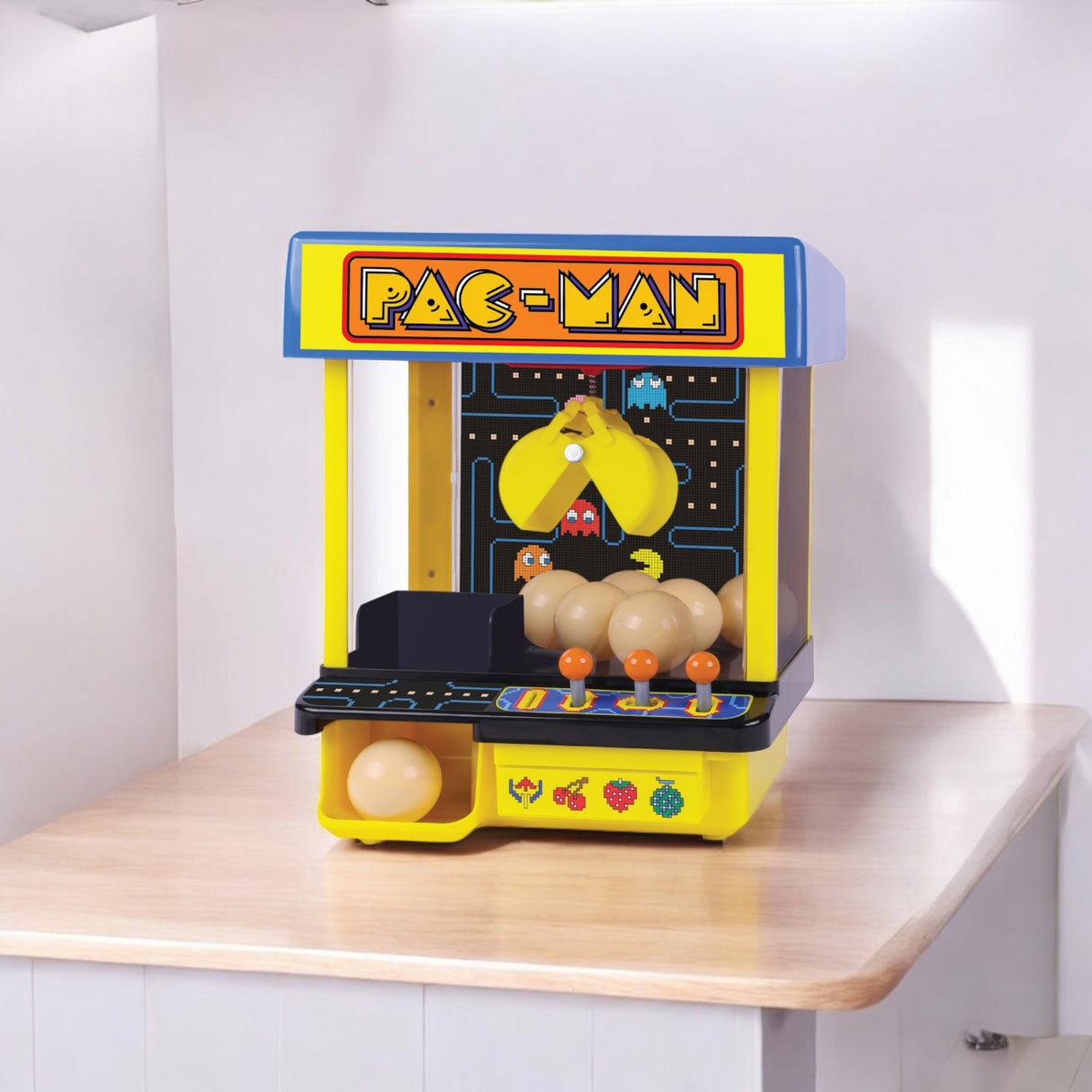 Pac-Man Arcade Greifmaschine mit 8 Überraschungskapseln