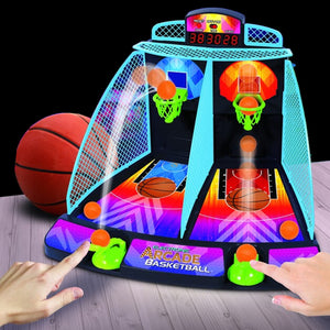 Elektronische Mini Arcade Basketball Maschine für bis zu 2 Spieler