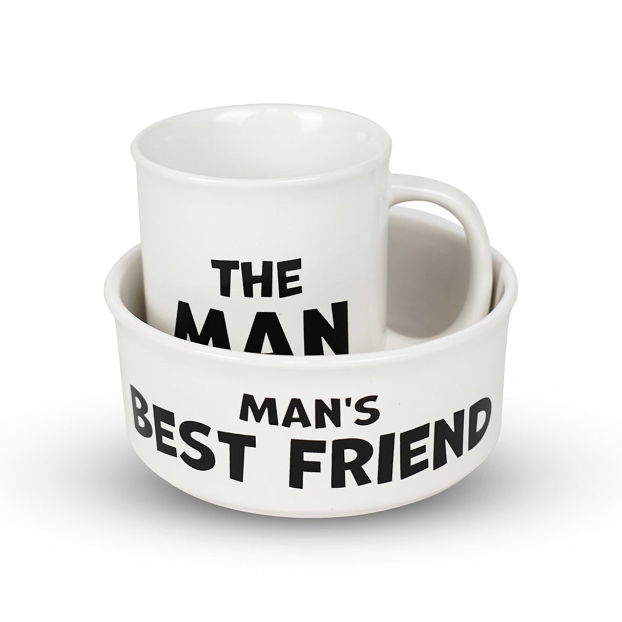 Man's Best Friend Tasse & Futternapf Geschirrset