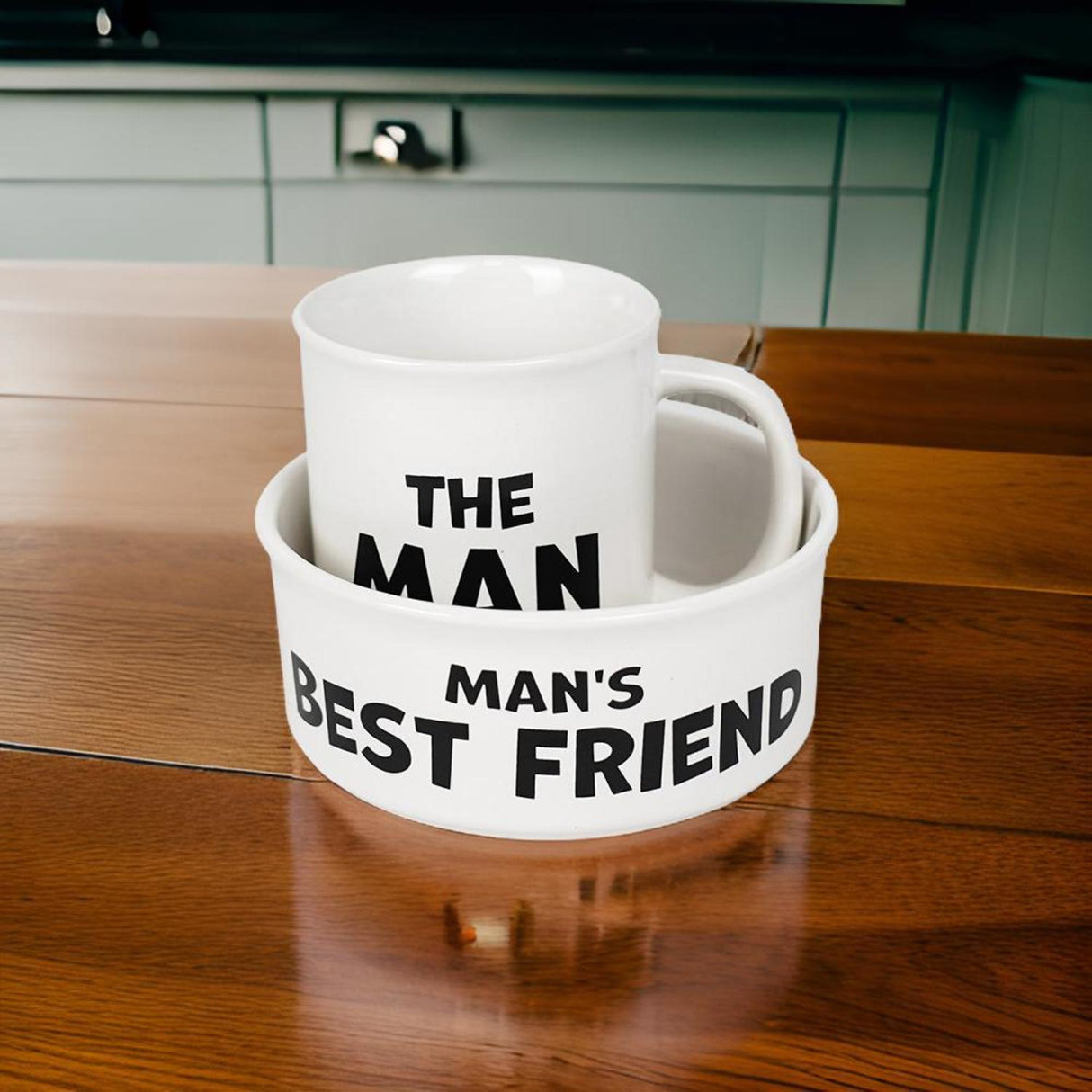 Man's Best Friend Tasse & Futternapf Geschirrset