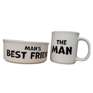 Man's Best Friend Tasse & Futternapf Geschirrset