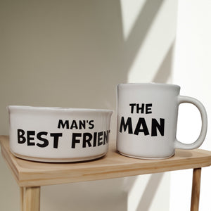 Man's Best Friend Tasse & Futternapf Geschirrset