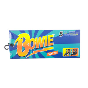 Bowie Logo Socken Fanartikel Strümpfe in 40-46 (5 Paar)