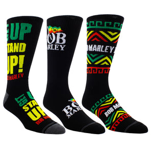 Bob Marley Socken Fanartikel Strümpfe in 40-46 (3 Paar)