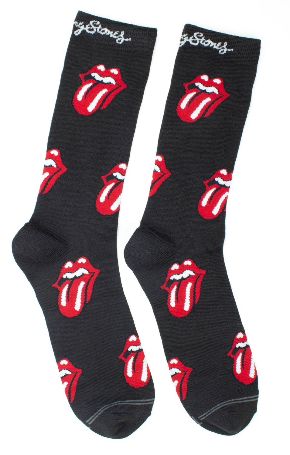 The Rollings Stones Logo Socken Fanartikel Strümpfe in 40-46 (5 Paar)