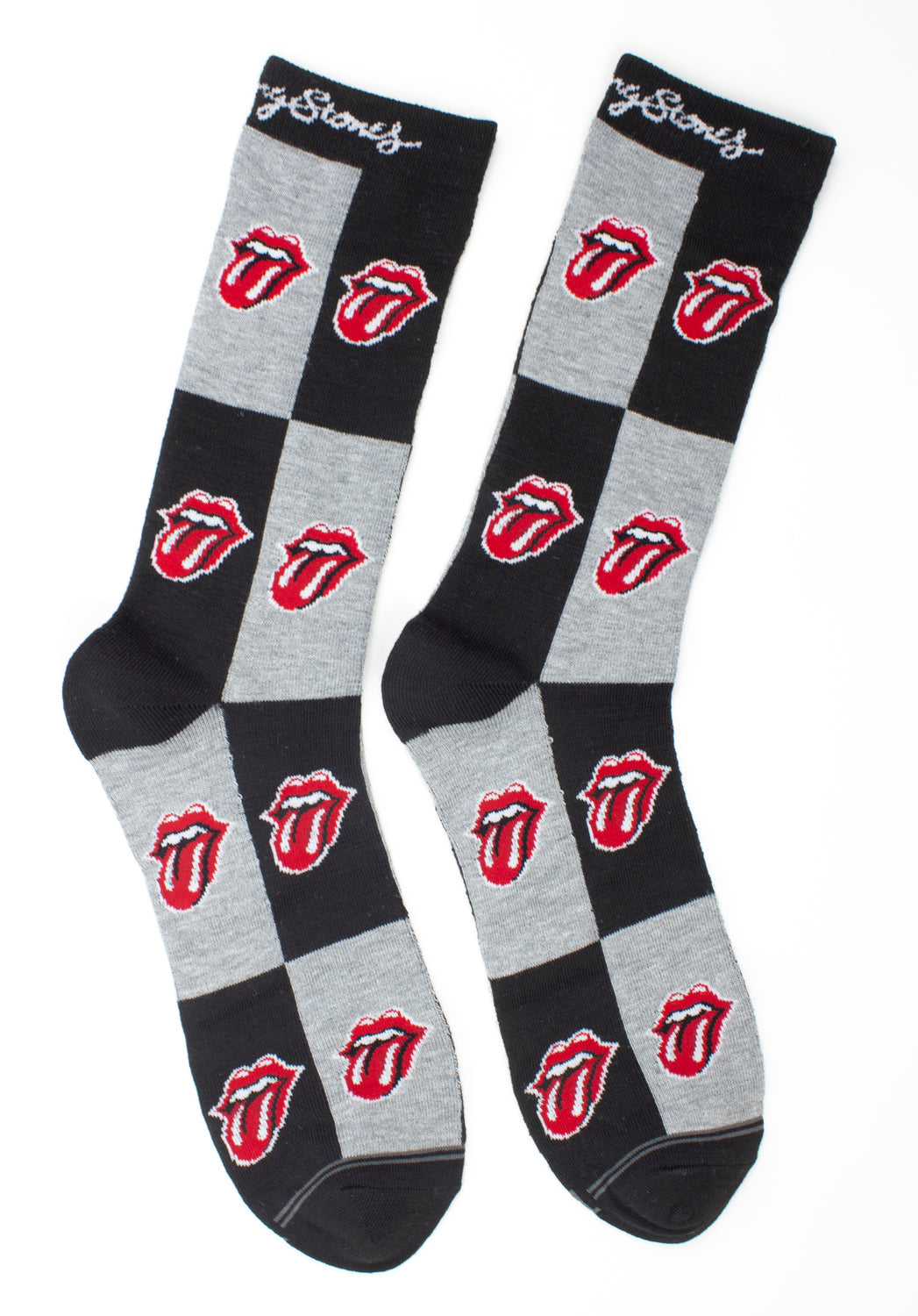 The Rollings Stones Logo Socken Fanartikel Strümpfe in 40-46 (5 Paar)