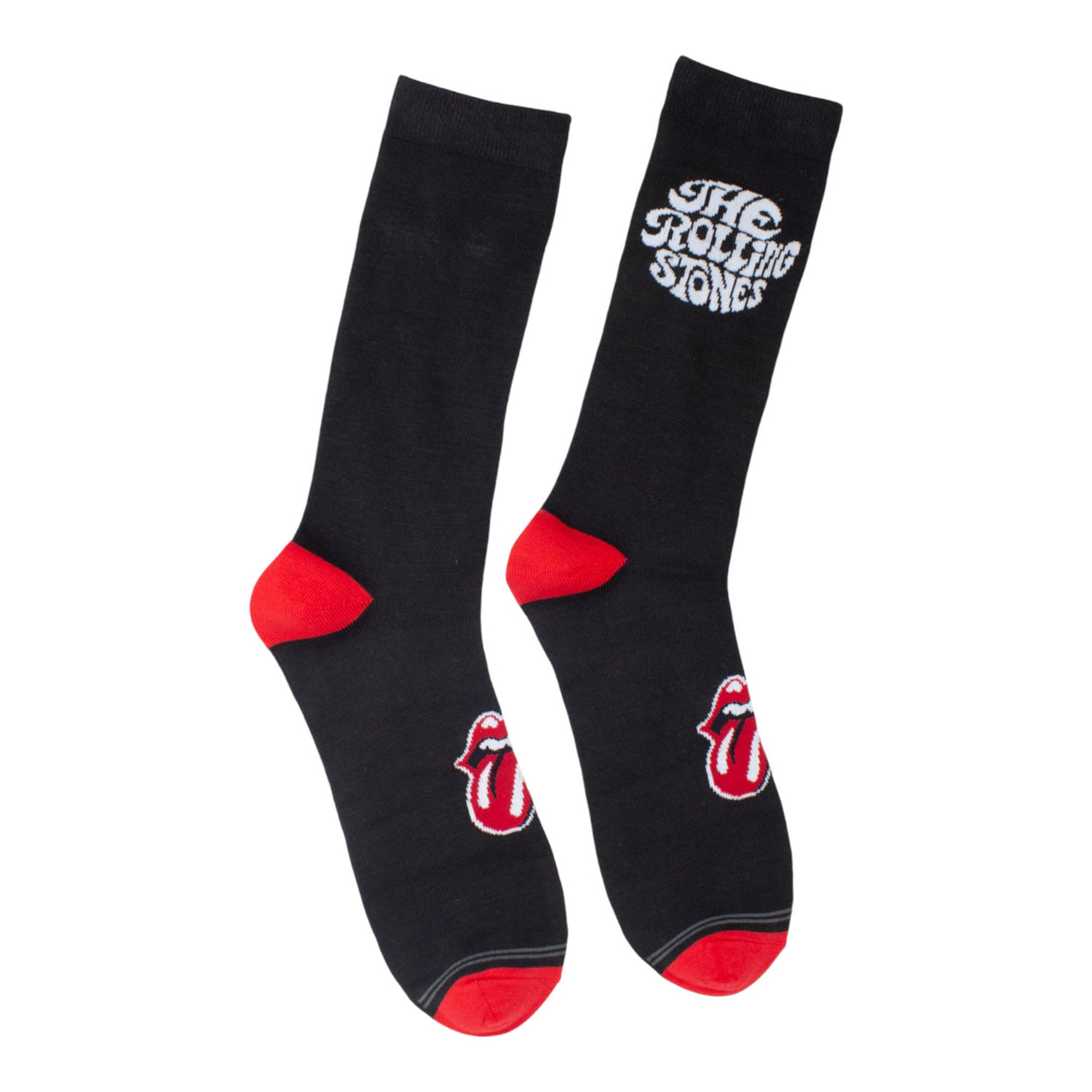 The Rollings Stones Logo Socken Fanartikel Strümpfe in 40-46 (5 Paar)