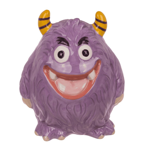 Lila Monster Spardose monstermäßiges Sparschwein