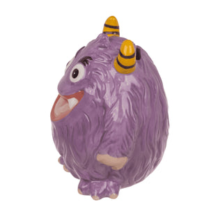 Lila Monster Spardose monstermäßiges Sparschwein