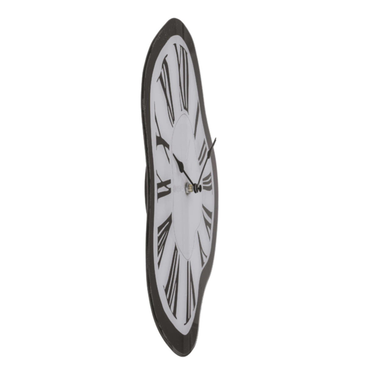 Melting Time Wanduhr aus Glas - die Zeit schmilzt dahin
