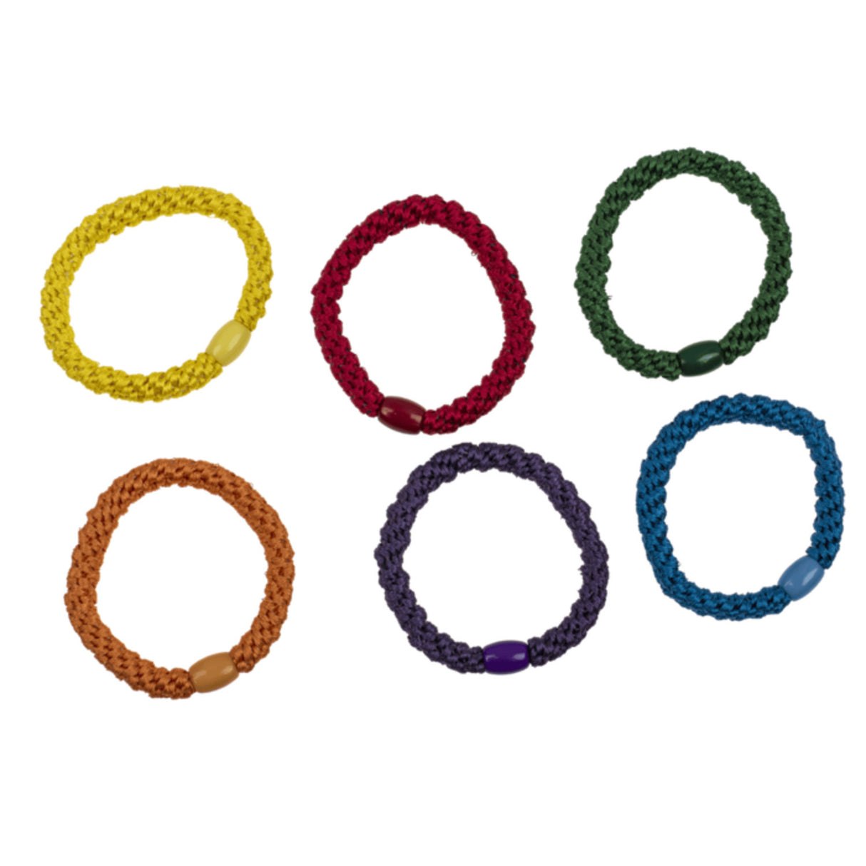 Regenbogen Armband LGBTQ Pride Rainbow Haarbänder im 6er Set
