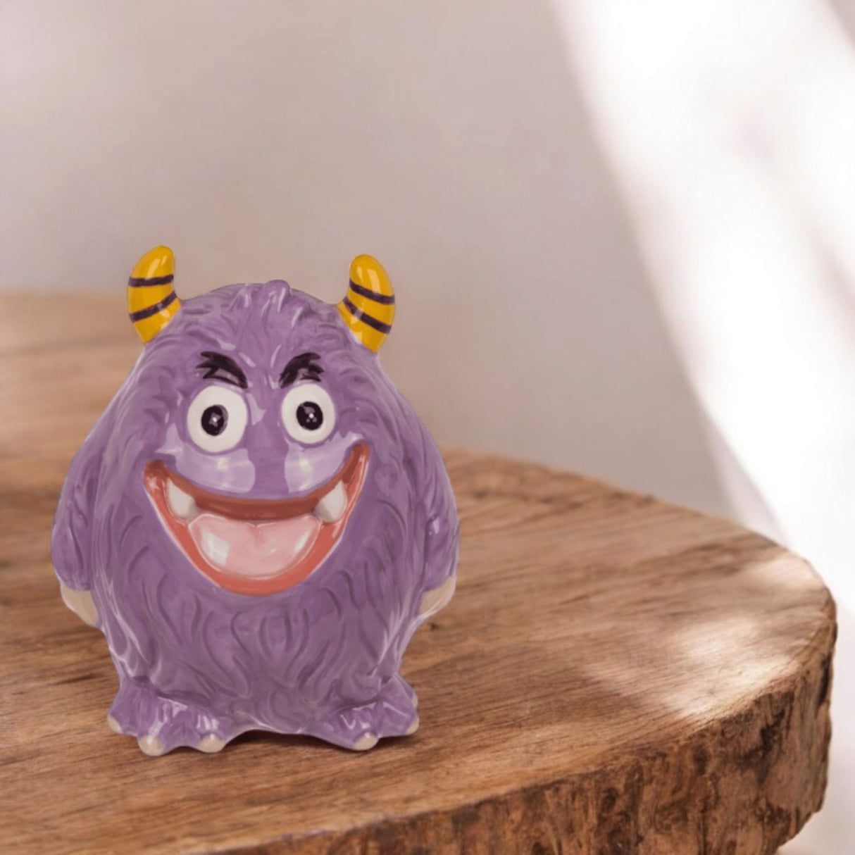 Lila Monster Spardose monstermäßiges Sparschwein
