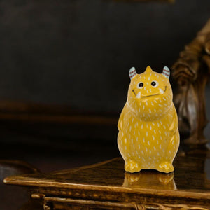 Gelbes Monster Spardose monstermäßiges Sparschwein