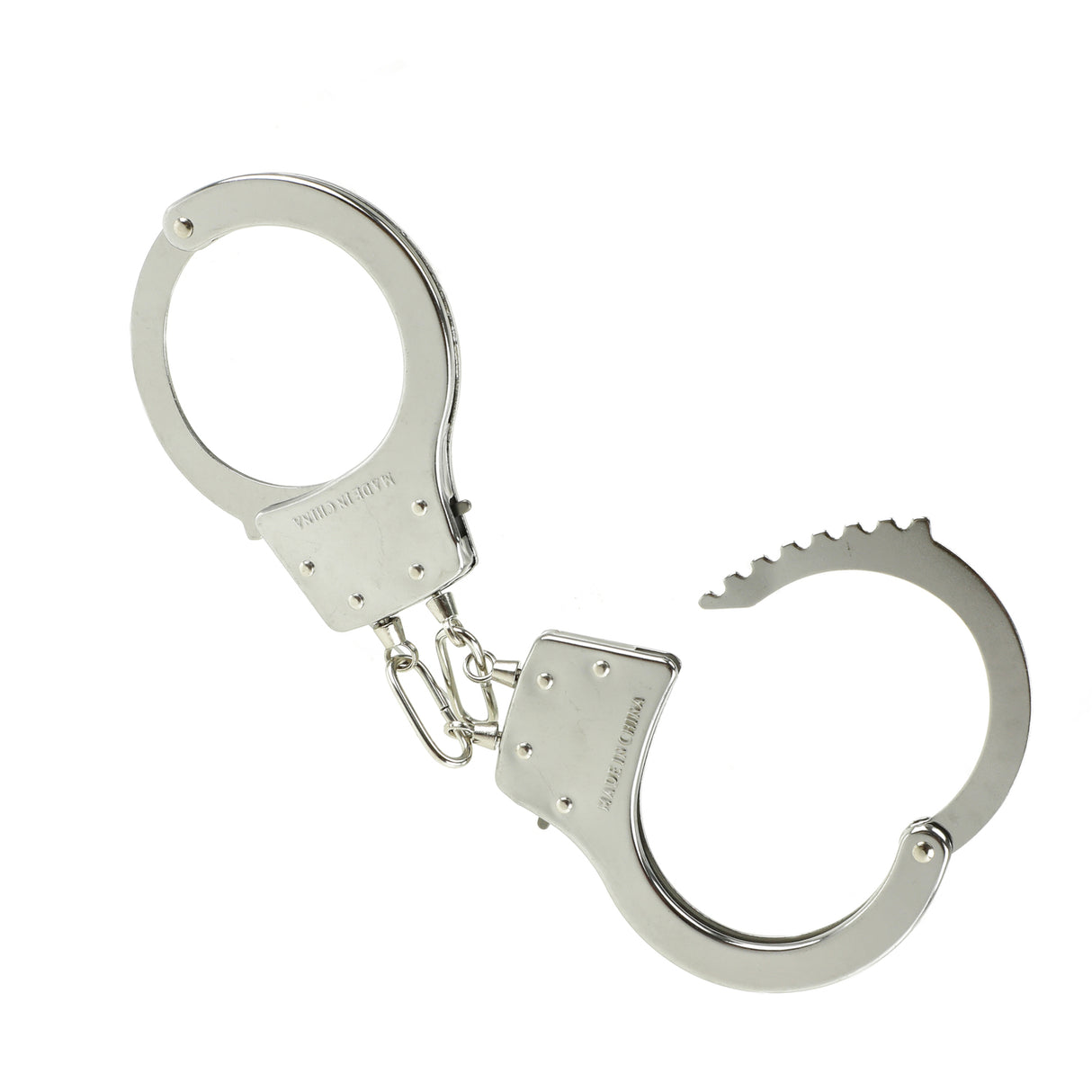 Handschellen aus Metall mit 2 Schlüsseln