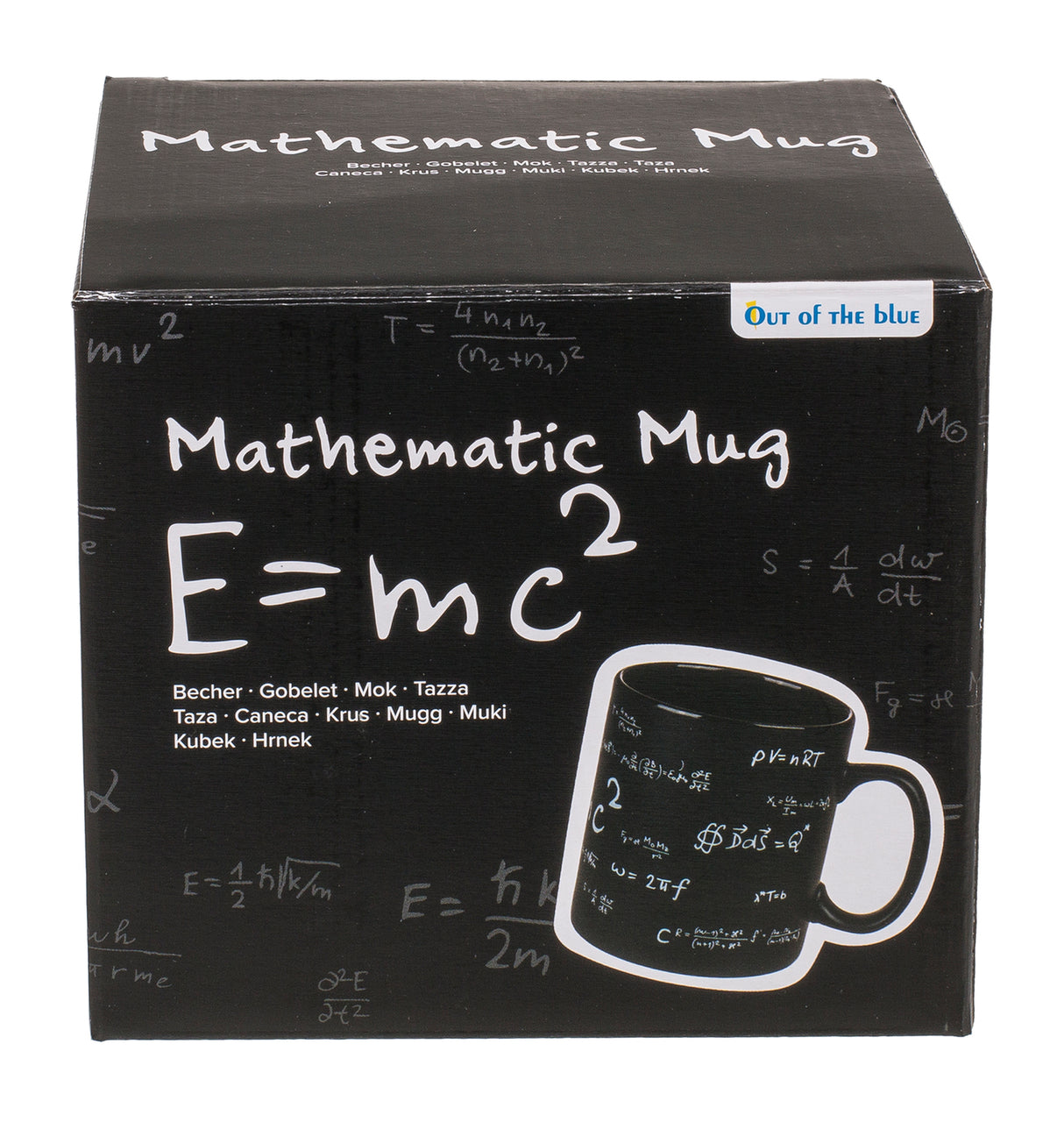 Mathematik XXL Kaffeebecher mit mathematischen Formeln