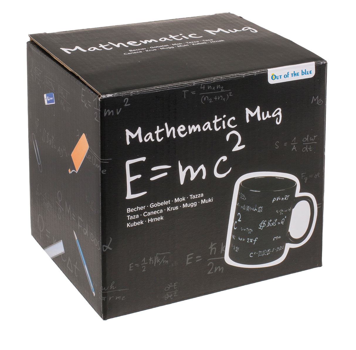 Mathematik XXL Kaffeebecher mit mathematischen Formeln