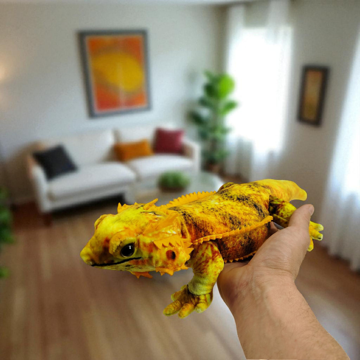 Bartagame Kuscheltier Eidechse aus Plüsch