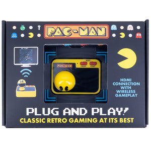 PAC-MAN Plug and Play Konsole mit HDMI Verbindung