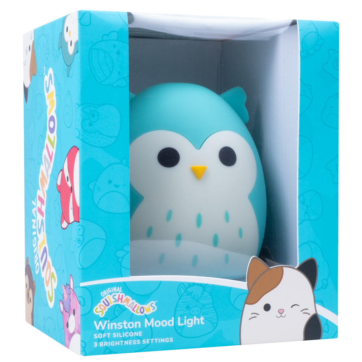 Squishmallows Dekolampe - Winston die Eule