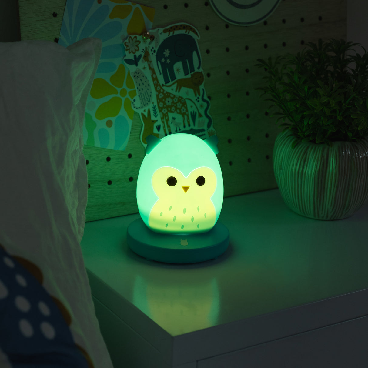 Squishmallows Dekolampe - Winston die Eule
