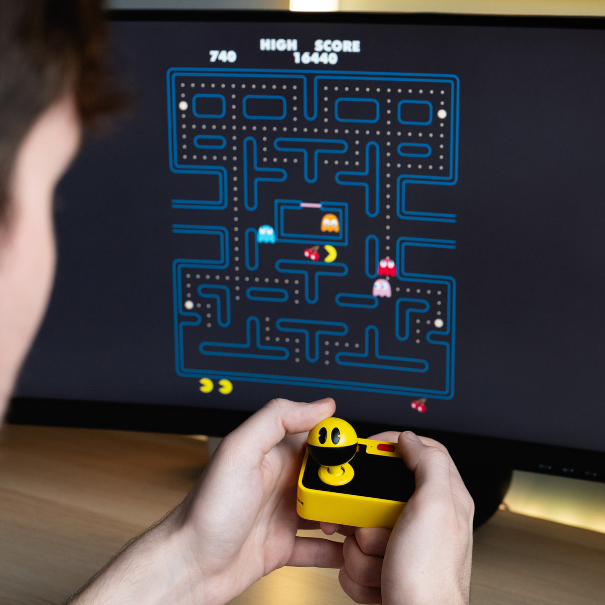 PAC-MAN Plug and Play Konsole mit HDMI Verbindung