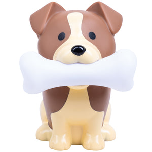 Hund mit Knochen Dekolampe