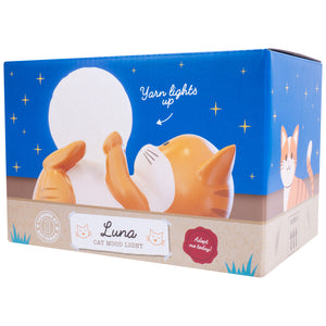 Katze mit Wollknäuel Dekolampe