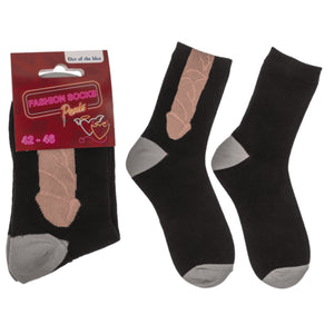 Penis Socken in schwarz in 42-46