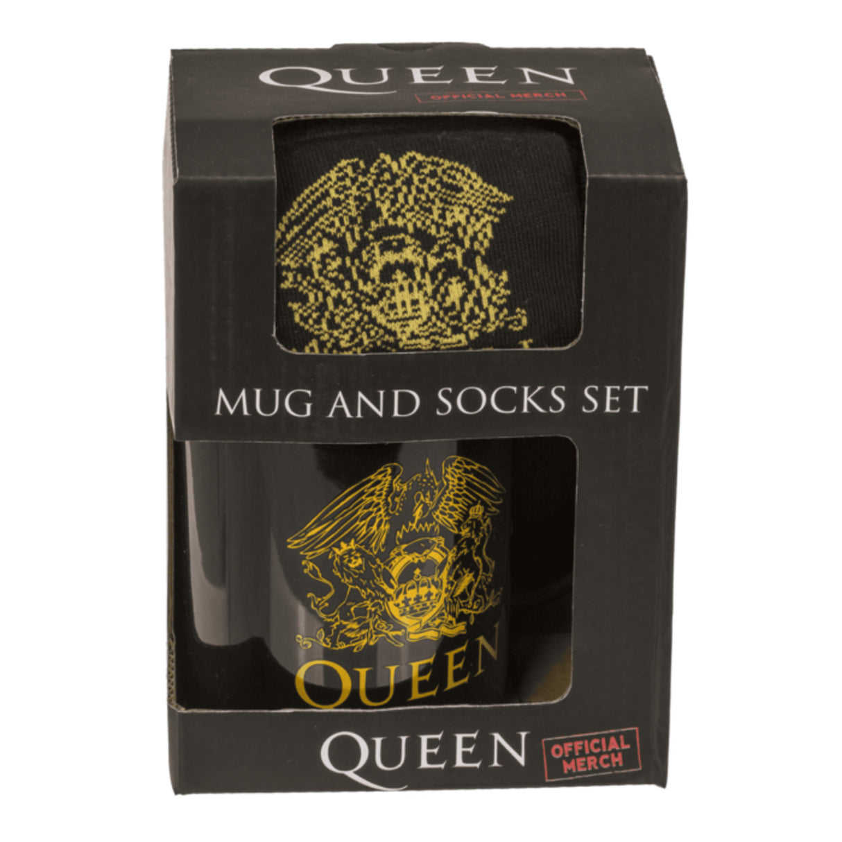 Queen Geschenkset für Fans - Tasse und Socken