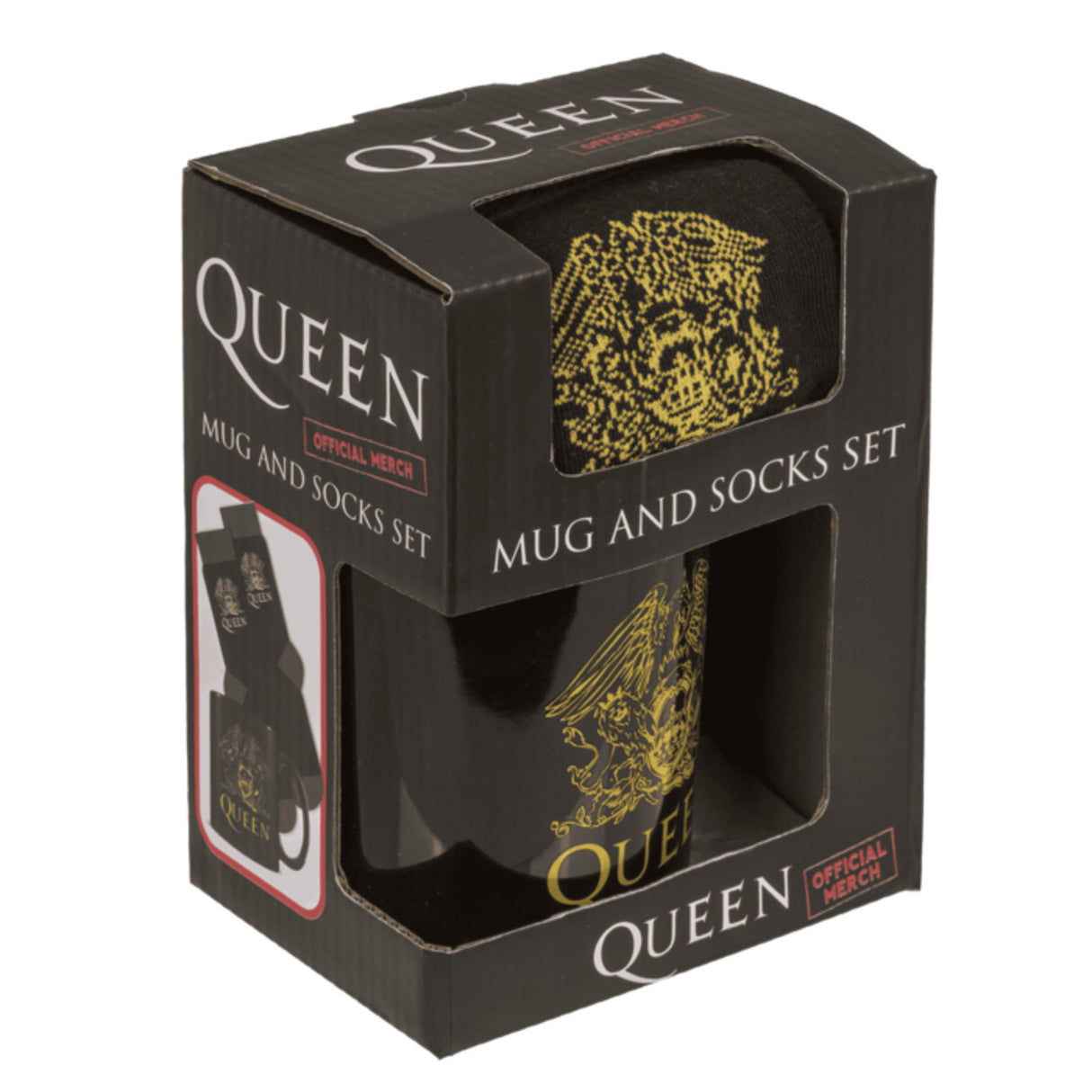 Queen Geschenkset für Fans - Tasse und Socken