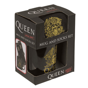 Queen Geschenkset für Fans - Tasse und Socken