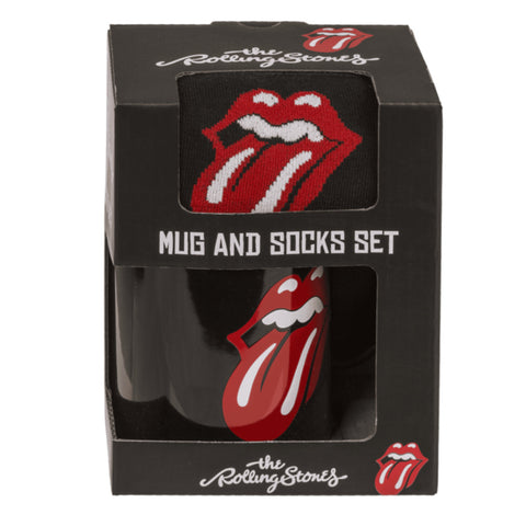 The Rolling Stones Geschenkset für Fans - Tasse und Socken