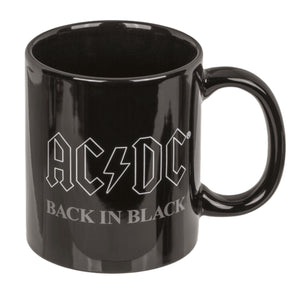 AC/DC Back in Black Geschenkset für Fans - Tasse und Socken