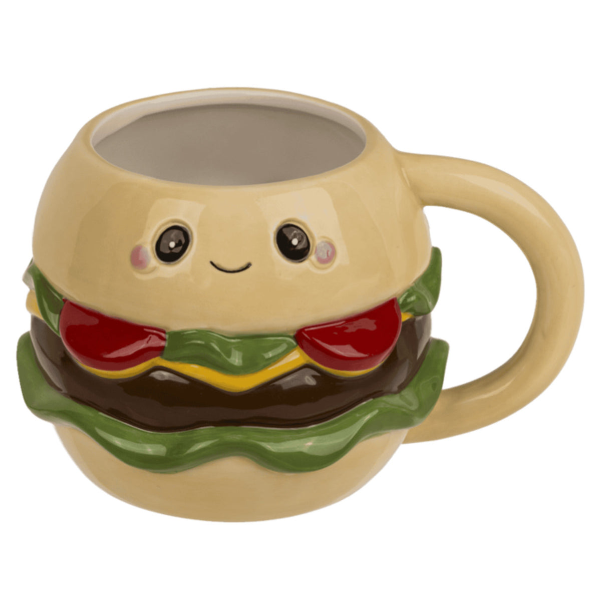 Burger Fast Food Kaffeebecher im Kawaii Stil