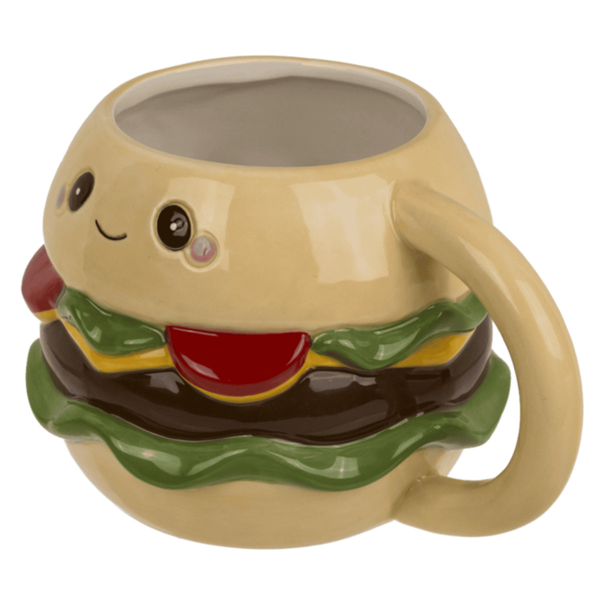 Burger Fast Food Kaffeebecher im Kawaii Stil