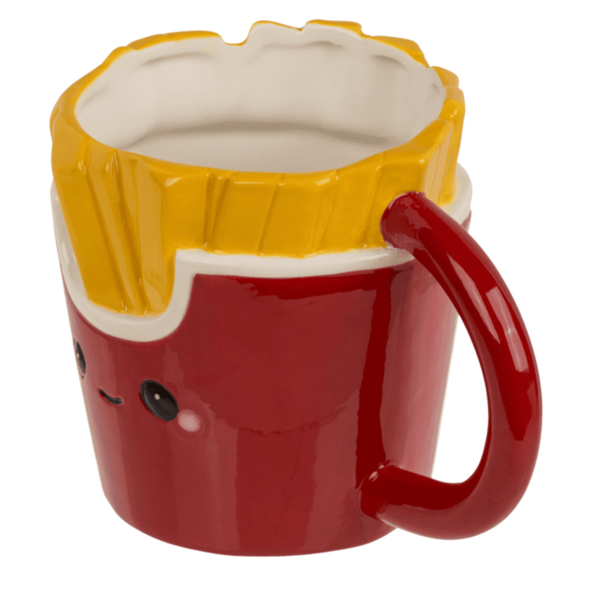 Pommes Frites Kaffeebecher im Kawaii Stil