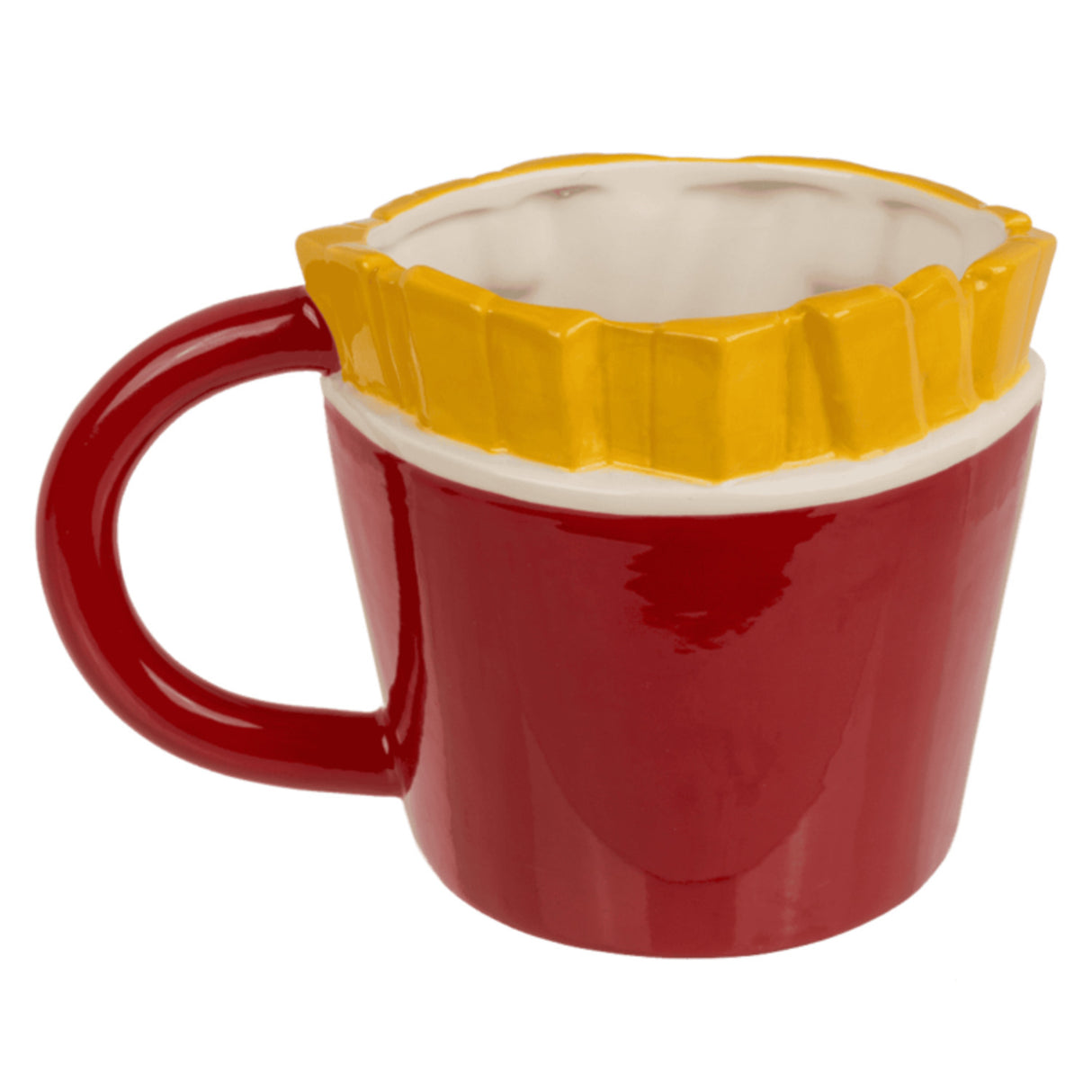 Pommes Frites Kaffeebecher im Kawaii Stil